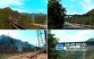 视频素材-4K航拍山间大桥货运铁路火车实拍视频