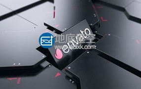 AE模板三维高科技标志演绎LOGO片头动画