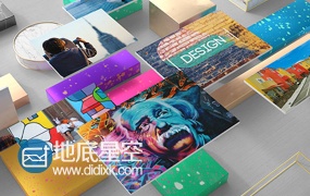 AE模板三维图片展示创意时尚动画视频宣传片头