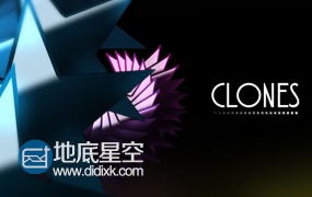 AE模板3D标志路径运动克隆图形动画