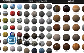 500组AE中Element3D插件材质合辑