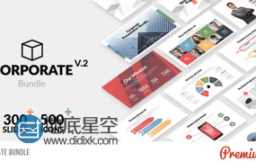 AE模板信息表格图表统计企业商务数据分析元素动画包