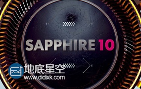 AE/PR插件:蓝宝石插件 GenArts Sapphire v10.0