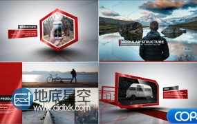 AE模板公司简介企业时间表业务展示包装动画