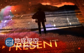 AE模板纸板绘图油渍斑点水彩油漆记录宣传
