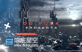 AE模板电力工业公司宣传现代科技感开场片头动画