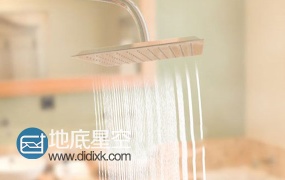 AE教程:使用E3D和Particular制作淋浴花洒水流动画