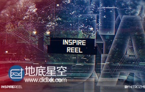 AE模板科技感元素企业片头创意文字遮罩视频动画