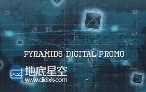 AE模板通讯公司企业技术介绍科技感宣传片头特效动画