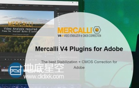 Mac版插件:AE/PR视频稳定防抖画面修复插件 proDAD Mercalli v4.0.278.1