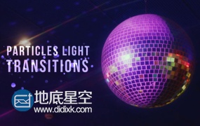 4K效转场视频闪光粒子光斑动画效果素材