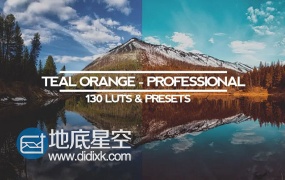 138种电影大片级专业电影LUTs调色预设 Teal And Orange
