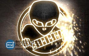 AE模板工业工厂公司激光焊接钢铁LOGO动画宣传片头