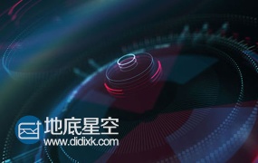 AE模板现代高科技HUD企业公司标志显示片头动画