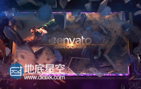 AE模板三维史诗爆炸地球冲击特效片头动画