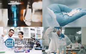 高端医学实验研究形象宣传实拍视频素材
