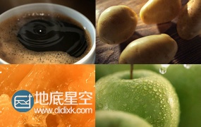 高清实拍食品配料佐料调制烤牛排食物美食水果蔬菜饮料冲饮制作