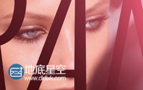 AE模版电视栏目预告片影楼摄影工作室模特时尚展示动画