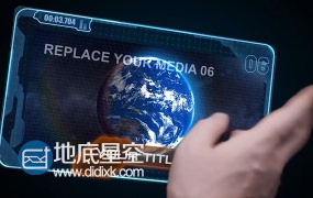 AE模板企业商务高科新产品游戏推广LED屏幕特效动画