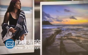 AE模板唯美生日婚礼度假回忆记录电子相册