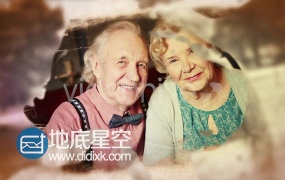 AE模板唯美水墨电子相册婚礼照片视频