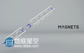 C4D支持吸附磁体插件Hantmade Magnets v1.26