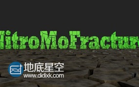 C4D插件:制作爆炸破碎Nitro4D NitroMoFracture v1.04