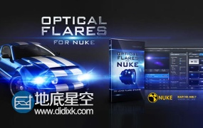 Nuke 插件:镜头光晕 Optical Flares v1.0.86(含预设)Win/Mac/Linux