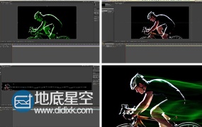 AE教程:用AE创建快速流光效果视频教程