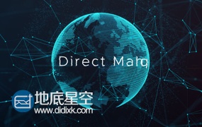 AE模板互联网科技感粒子地球企业公司宣传动画