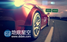 AE模板汽车赛车速度驱动器能源展示视频动画
