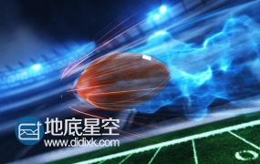AE模板足球橄榄球体育栏目世界杯比赛字幕版宣传特效动画