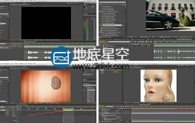 AE教程:AE音频特效编辑制作视频教程地底星空