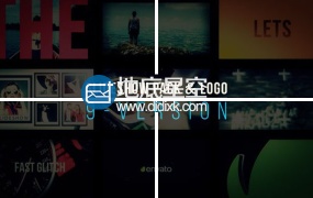 AE模板9组时尚动感节奏剪辑图片视频动画设计