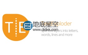 AE脚本:文字分割分离成单独图层TextExploder+教程