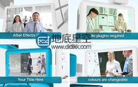 AE模板企业商务合作视频专题宣传动画