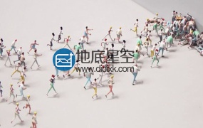 Maya插件:集群仿真插件 Golaem Crowd v6.2.4