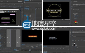 PR教程:基本图形板块教程Pluralsight – Premiere Pro CC Essential Graphics