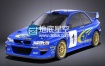 3D模型 斯巴鲁翼豹汽车模型 SQUIR – Subaru Impreza STi WRC
