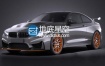 3D模型 宝马汽车模型 SQUIR – BMW M4 GTS 2016