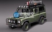 3D模型 路虎卫士汽车模型 SQUIR – Land Rover Defender Expedition
