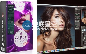 PS插件:商业人像磨皮美容插件 RA Beauty Retouch Panel V3.1 + Pixel Juggler v2.0