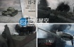 AE模板 三维飞机坦克模型军事世界大战军队战斗历史纪录片