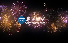 视频素材:高清烟火烟花素材