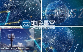 AE模板电视栏目新闻频道广播节目包装动画