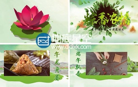 AE模板三维中国风端午节文化宣传动画