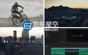 音效素材:节奏感紧张气氛环境重低音弦乐渲染气氛无损音效素材第三套