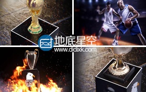 AE模板体育赛事开幕式足球篮球世界杯颁奖典礼