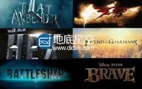 C4D与AE好莱坞电影片特效制作Logo演绎实例训练视频教程合辑(共72集)