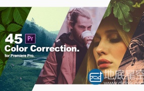 Premiere预设:45个电影大片复古黑白自然调色预设 Color Grading Presets